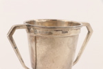 Pokal i silver, mellanöstern, 1900-tal