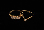 Ringar 2st, 18k
