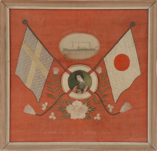 Minnestavla, M/S Laponia, 1900-talets början