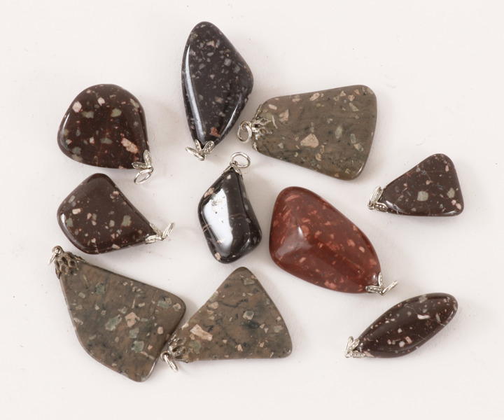 Hängen med porfyrsten 10st