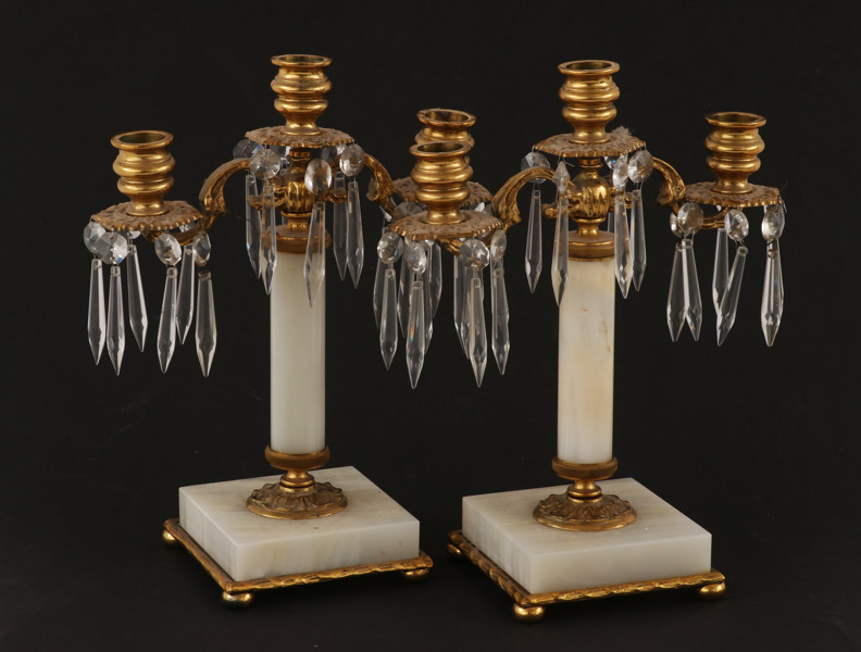 Kandelabrar ett par, 1900-tal