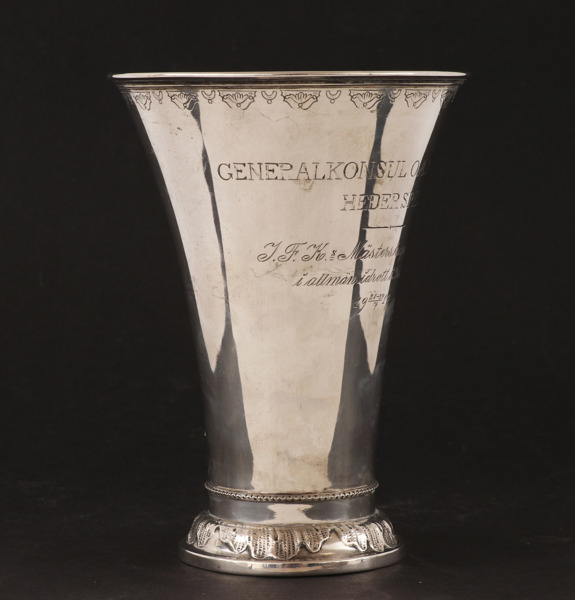 Bägare i silver, GAB, Stockholm