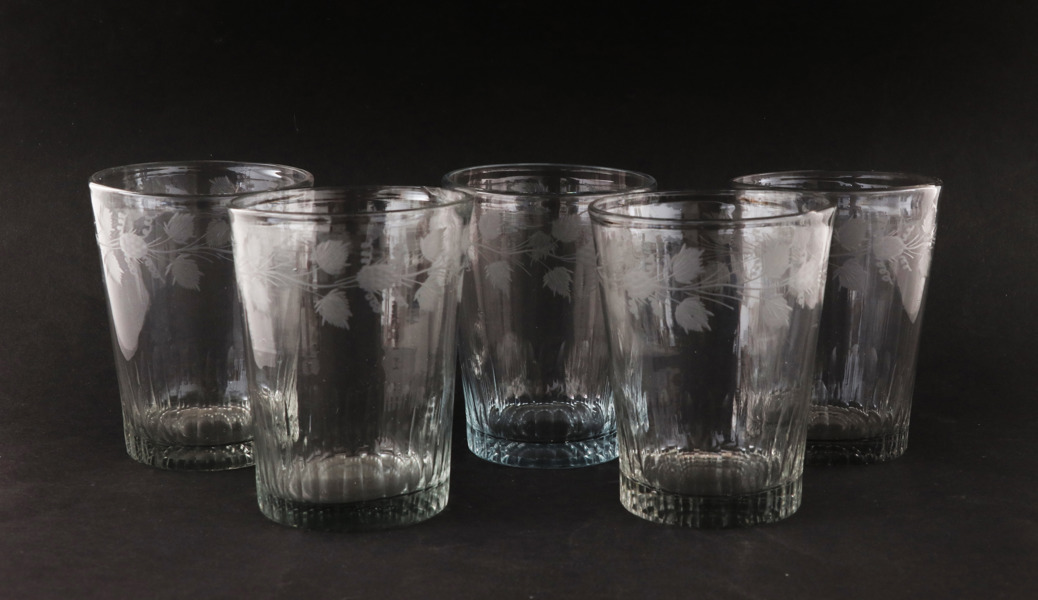 Glas 5st, empire, 1800-talets första del