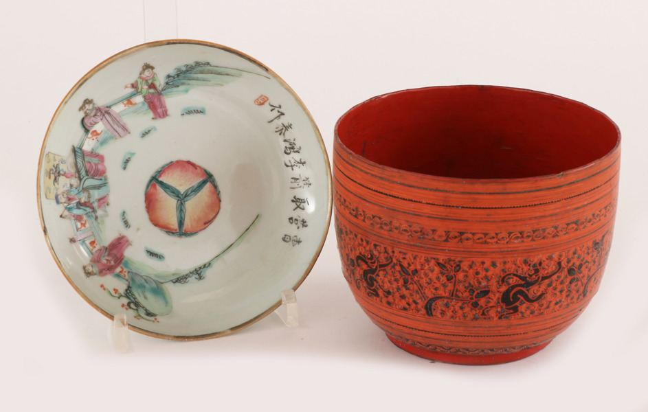 Orientaliska föremål 2st