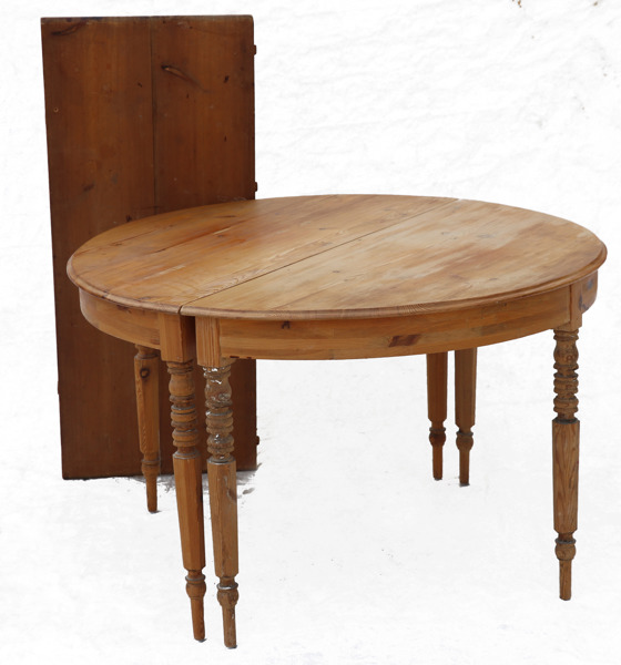 Matbord, 1800-talets slut