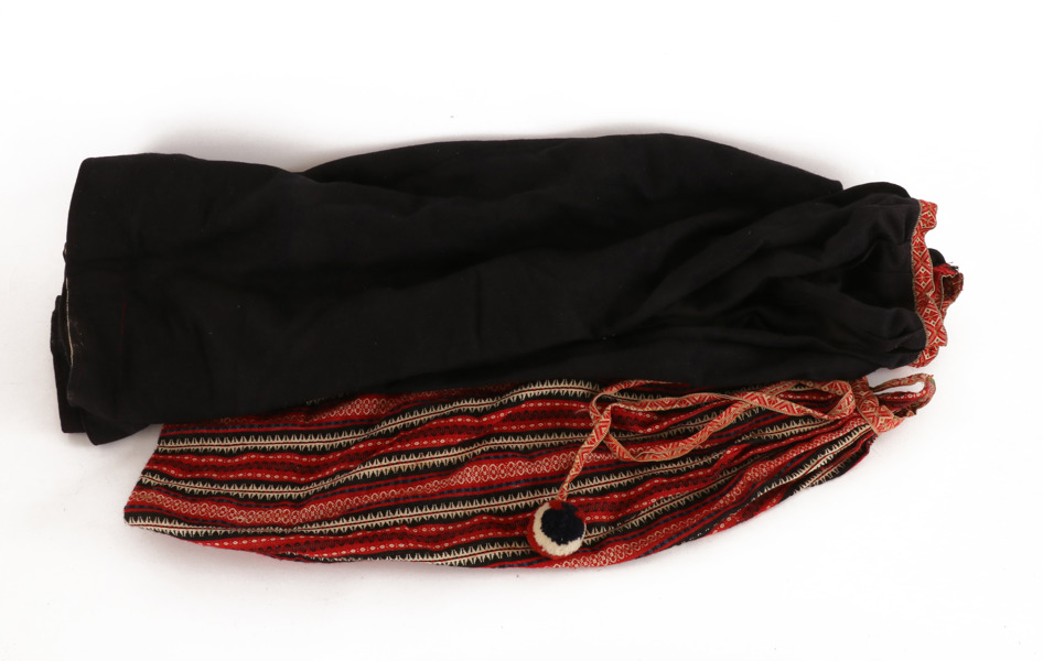 Dräktkjol och förkläde, 1900-talets första hälft