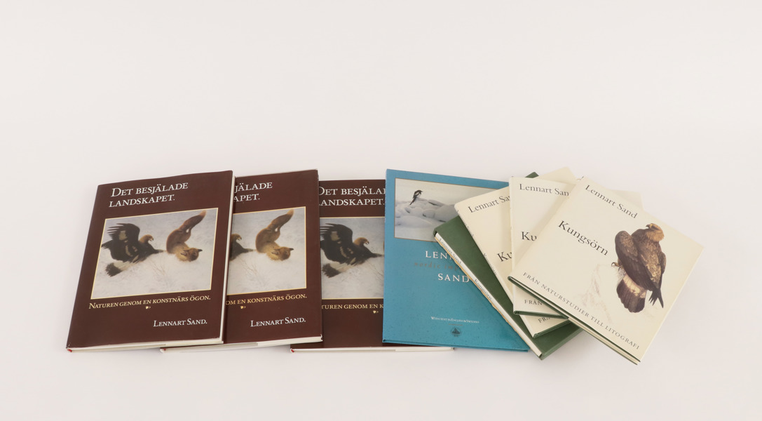 Böcker 8st, Lennart Sand