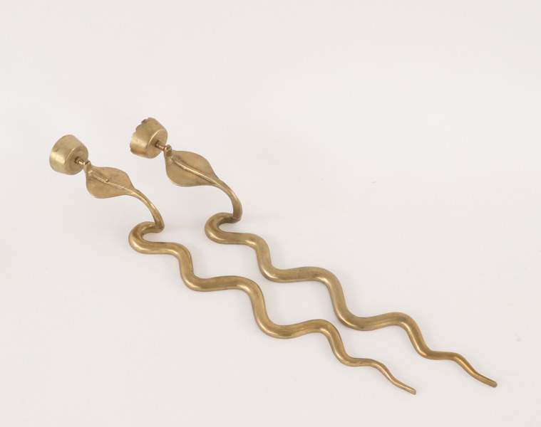 Väggljusstakar ett par, 1900-talets andra hälft