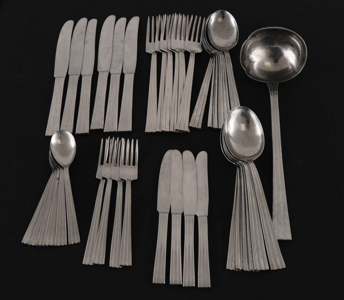 Bestickservisdelar, "Thebe", Folke Arström för Gense