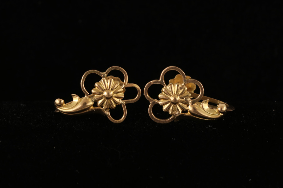 Örhängen ett par, 18k