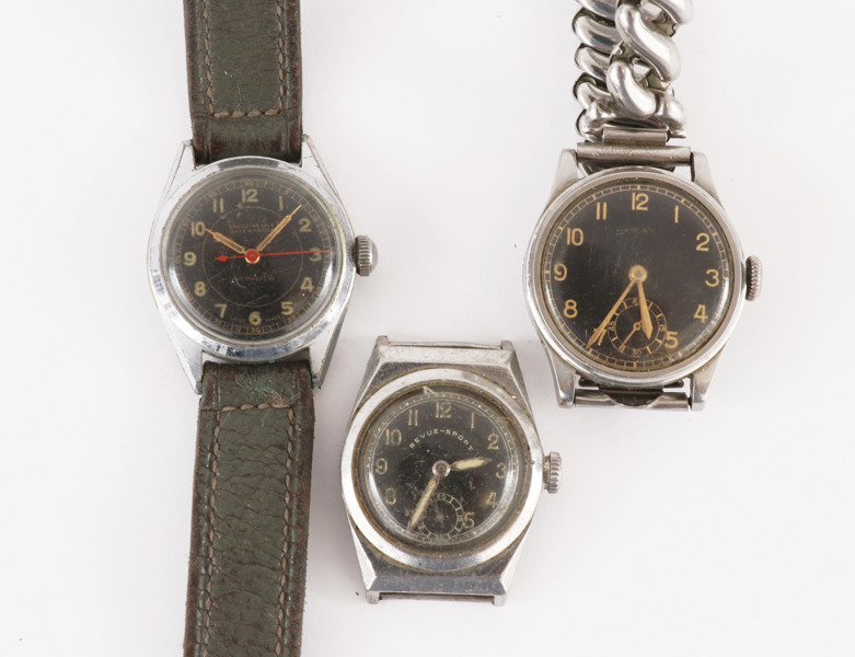 Herrarmbandsur 3st, 1940/50-tal