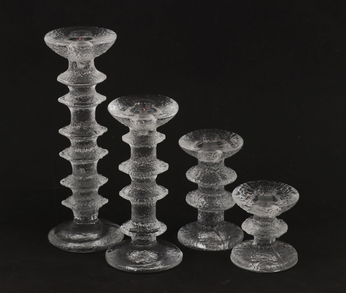 Ljusstakar 4st, "Festivo", Timo Sarpaneva för Iittala