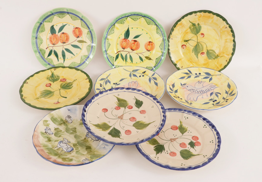 Matservisdelar 10st, Lena A. Linderholm