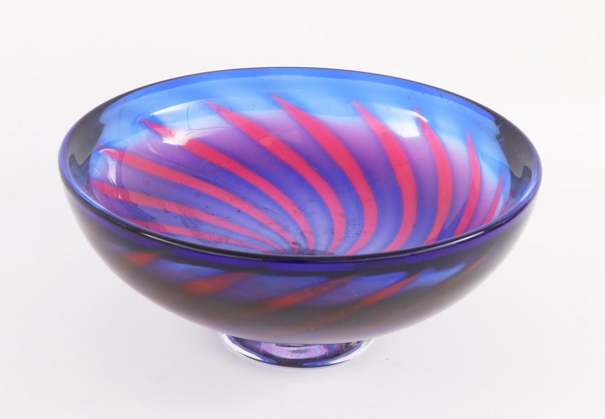 Skål, Sven-Åke Carlsson för Transjö Glasbruk