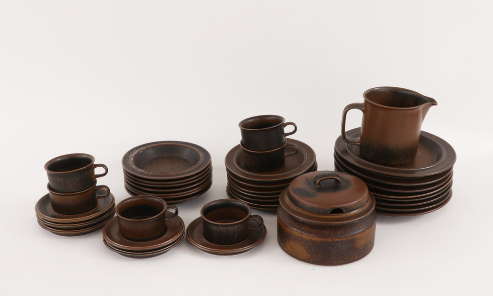 Mat- och teservisdelar, "Ruska", Arabia