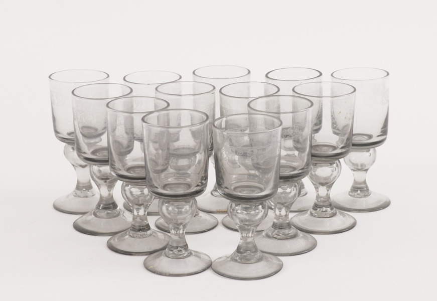 Starkvinsglas 13st, "Transatlantic", Reijmyre