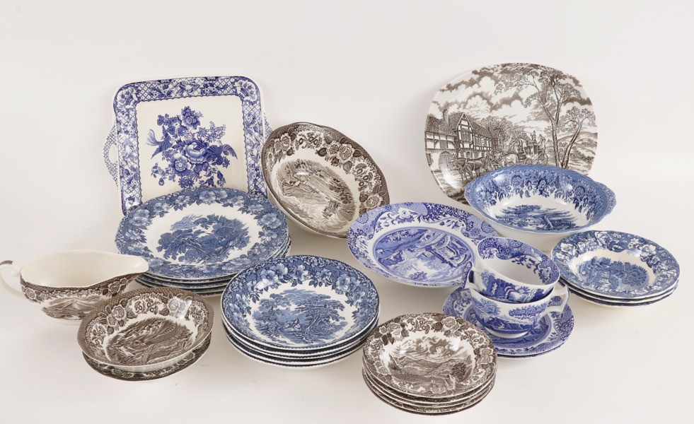 Mat- och teservisdelar, England