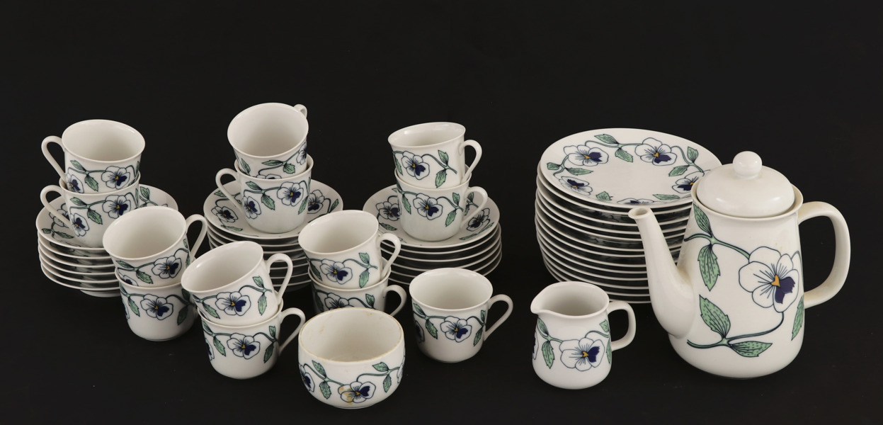 Kaffeservis, "Sylvia", Rörstrand