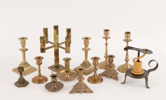 Ljusstakar och kandelaber 13 delar