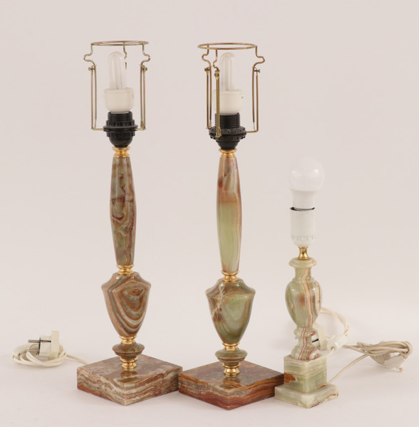 Bordslampor 2+1, 1900-talets andra hälft