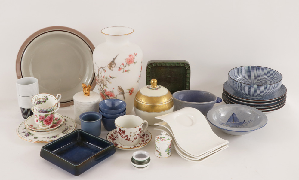 Parti glas och keramik