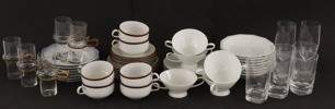 Parti glas och porslin