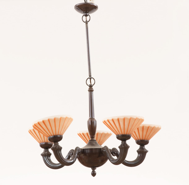 Taklampa, 1900-talets första hälft