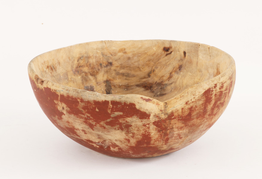 Knotskål, allmoge, 1800-tal