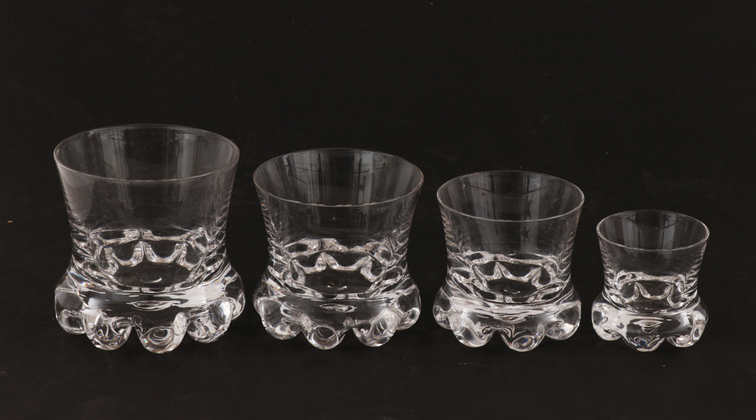 Glasservisdelar, "Buster", Göran Wärff för Kosta