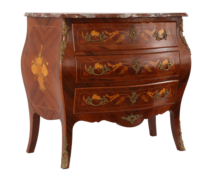 Byrå, rokokostil, 1900-tal