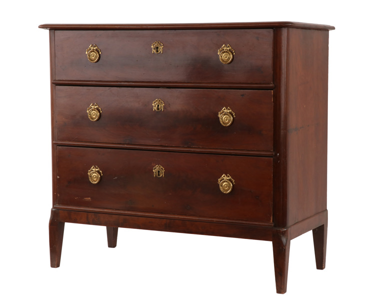 Byrå, gustaviansk stil, 1800-tal