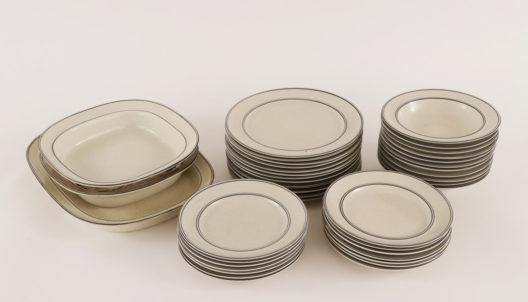 Matservisdelar, "Birka", Stig Lindberg för Gustavsberg