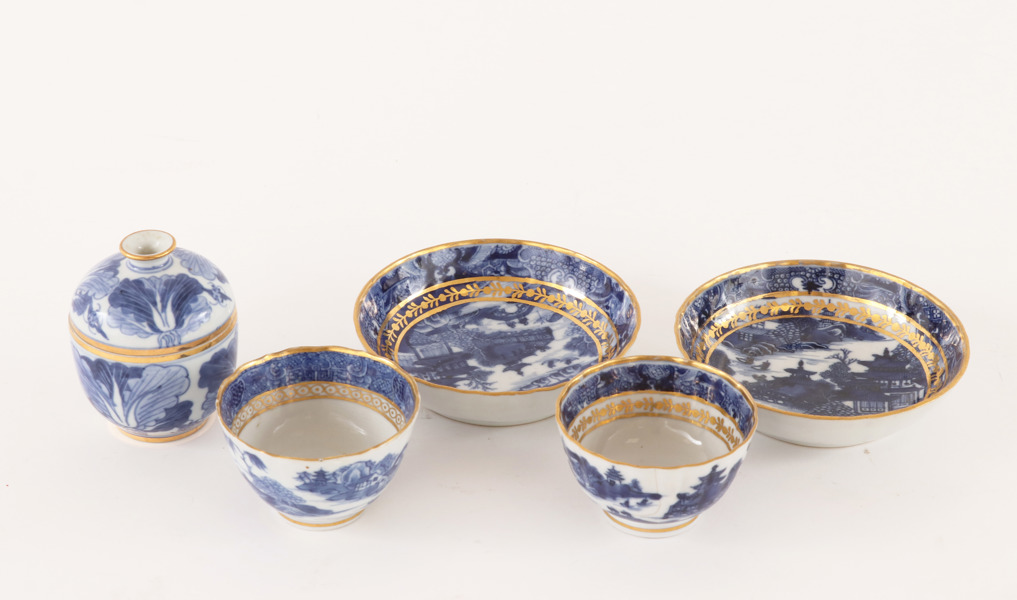 Porslin 5 delar, Kina