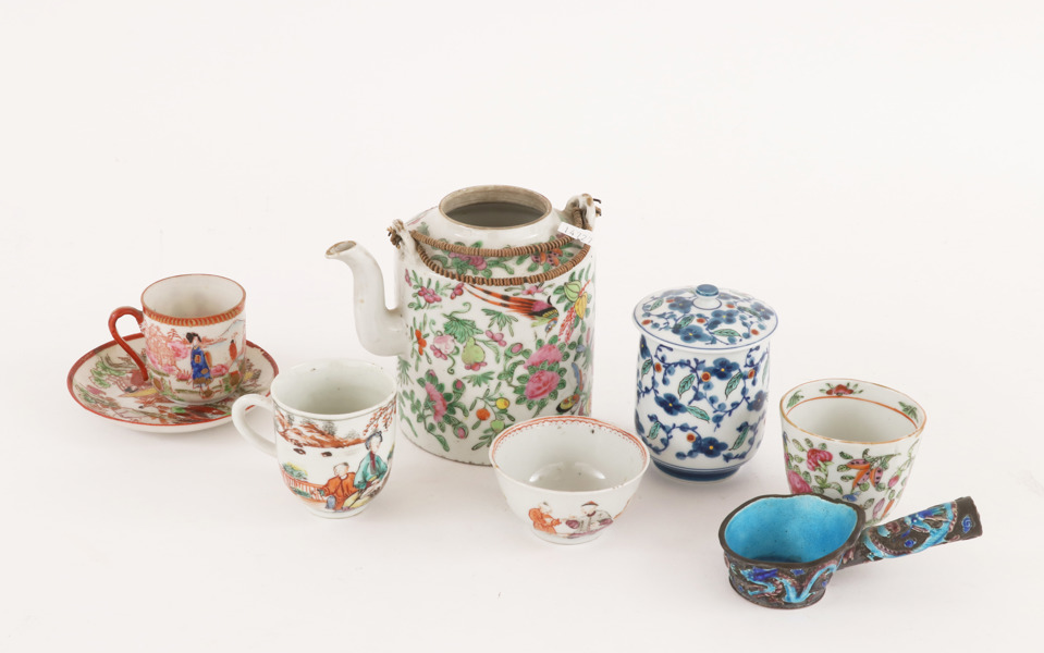 Asiatiska föremål 7 delar