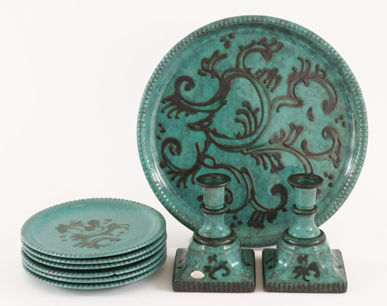 Servisdelar 9st, "Broque", Gabriel