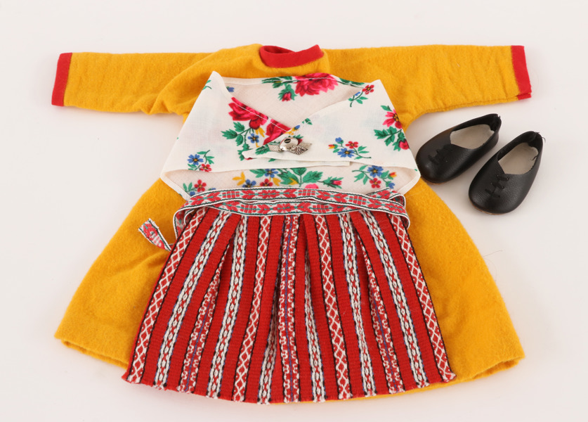 Leksandsdräkt för docka