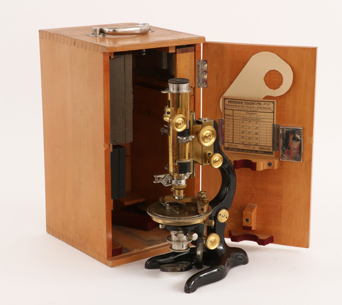 Mikroskop, Ernst Leitz, Wetzlar, Berlin, 1920-tal