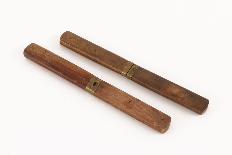 Resebestick 2 par, 18/1900-tal