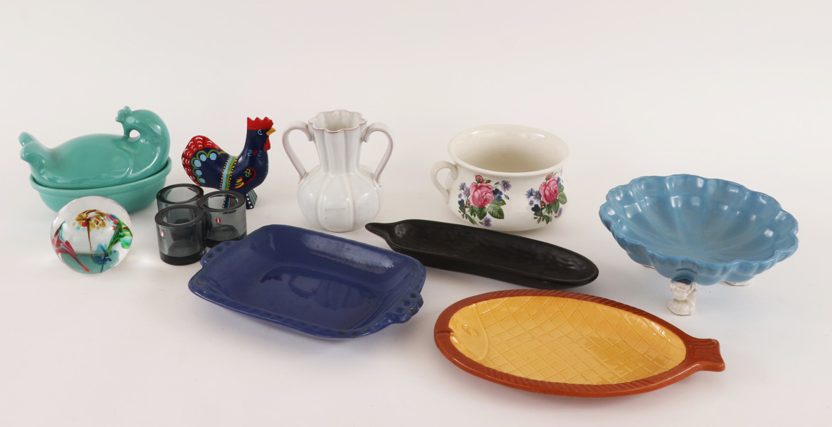 Parti glas och keramik