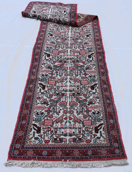 Handknuten matta, orientalisk