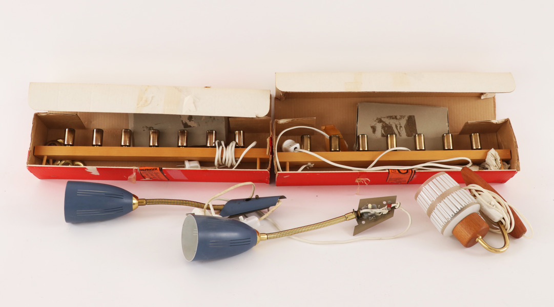 Belysning 5 delar, 1950/60-tal