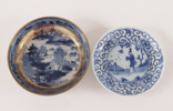 Porslin 2 delar, Kina, 1700-tal