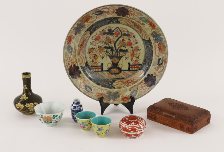 Orientaliska föremål 9st