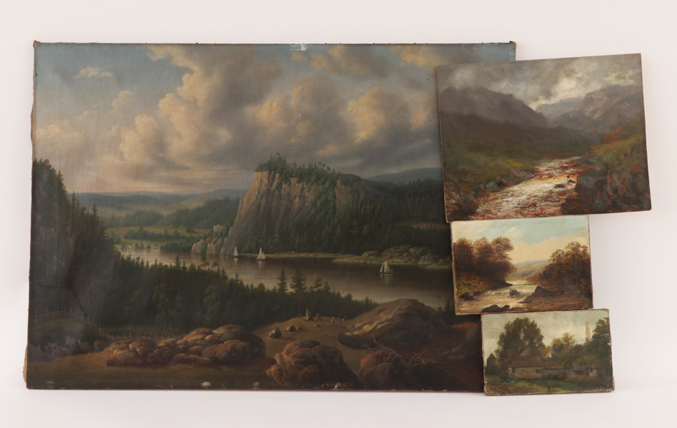 Konst 4 delar, mestadels 1800-tal