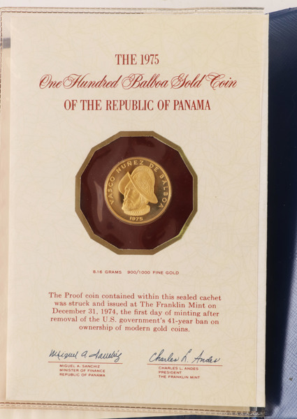 Mynt i 21,6k, Panama, 1975