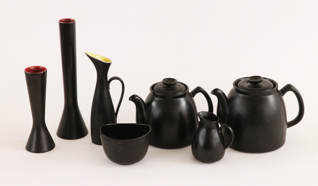 Keramik 7 delar, 1950/60-tal