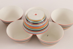 Skålar 6+1, "Origo", Iittala