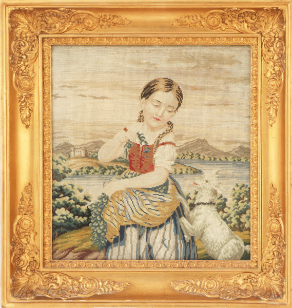 Broderi, omkring 1800-talets mitt