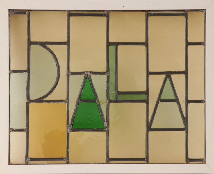 Blyspröjsat fönster, 1900-talets första hälft