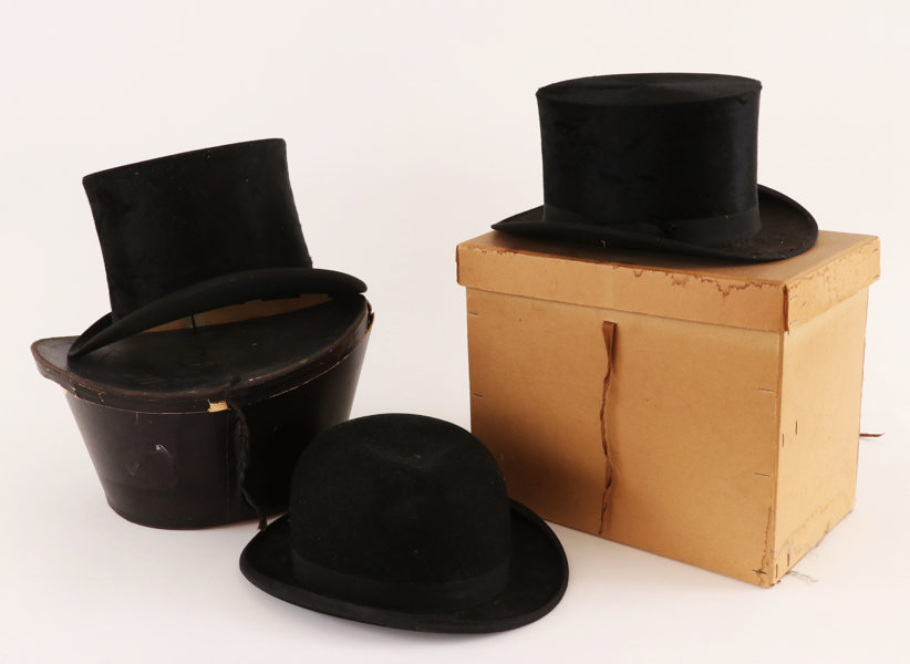 Hattar 3st, bl.a. James Morley, London